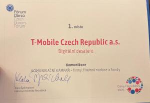 Cena Fora dárců 2025